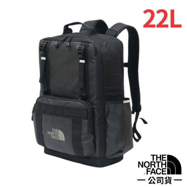 【The North Face】BASE CAMP DAYPACK 多功能大容量雙肩後背包/8BK4-BIA 黑瀝灰✿30E010